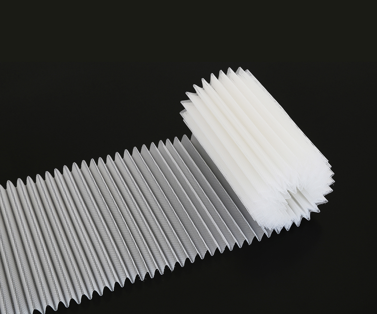 Pleating mesh is a critical component in filtration systems
